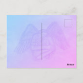 Angel Eros in der Liebe, ich Liebe Sie Postkarte (Rückseite)