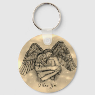 Angel Eros in der Liebe, ich Liebe Sie Schlüsselanhänger
