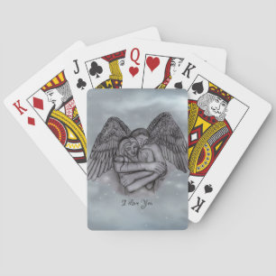 Angel Eros in der Liebe, ich Liebe Sie Spielkarten