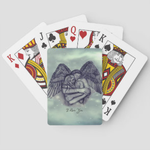 Angel Eros in der Liebe, ich Liebe Sie Spielkarten