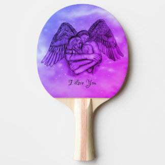 Angel Eros in der Liebe, ich Liebe Sie Tischtennis Schläger