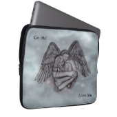 Angel Eros in der Liebe Laptopschutzhülle (Vorne Rechts)