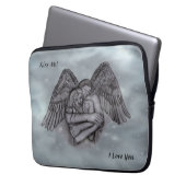Angel Eros in der Liebe Laptopschutzhülle (Vorderseite Links)