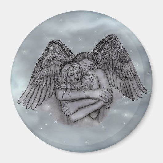Angel Eros in der Liebe Magnet (Vorne)