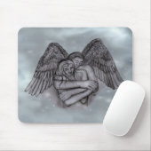 Angel Eros in der Liebe Mousepad (Mit Mouse)