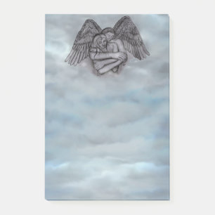 Angel Eros in der Liebe Post-it Klebezettel