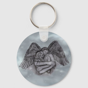 Angel Eros in der Liebe Schlüsselanhänger
