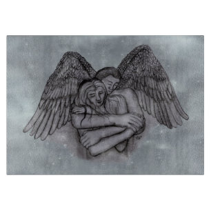 Angel Eros in der Liebe Schneidebrett