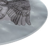 Angel Eros in der Liebe Schneidebrett (Ecke)