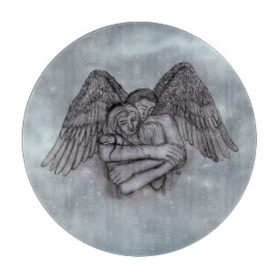 Angel Eros in der Liebe Schneidebrett