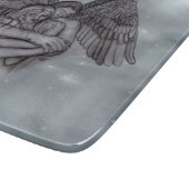 Angel Eros in der Liebe Schneidebrett (Ecke)