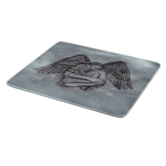 Angel Eros in der Liebe Schneidebrett (Ecke)