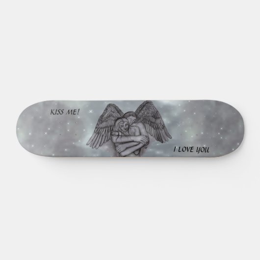 Angel Eros in der Liebe Skateboard (Horizontal)