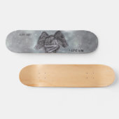 Angel Eros in der Liebe Skateboard (Horizontal)