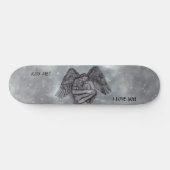 Angel Eros in der Liebe Skateboard (Horizontal)
