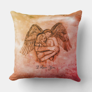 Angel Eros in Love , I Love You Kissen