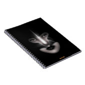 Angel Eyes Fraktal Art Spiral Notebook Notizblock (Rechte Seite)