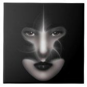 Angel Eyes Fraktal Art Tiles Fliese (Vorderseite)