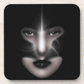 Angel Eyes Fraktal Art Untersetzer Set (Vorderseite)