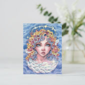 Angel Eyes Postkarte (Stehend Vorderseite)