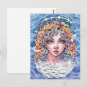 Angel Eyes Postkarte (Vorne/Hinten)