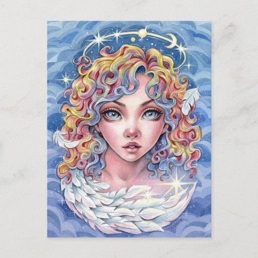 Angel Eyes Postkarte (Vorderseite)