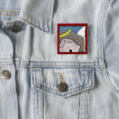 Angel Face Hallelujah Button (Beispiel)