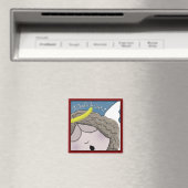 Angel Face Hallelujah Magnet (In Situ (Geschirrspüler))