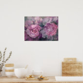 Angel Face Rose Collage Poster (Küche)