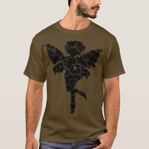 Angel Fairy Trendy Distressed T-Shirt