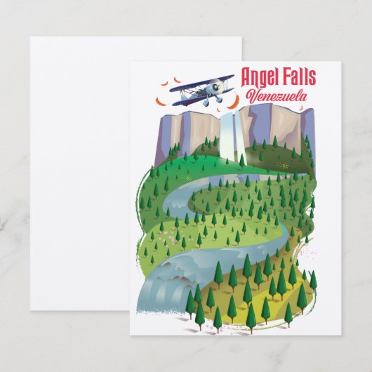 Angel Falls Venezuela (Vorne/Hinten)