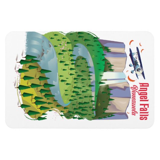 Angel Falls Venezuela Magnet (Horizontal)