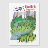 Angel Falls Venezuela Magnetkarte (Vorderseite)