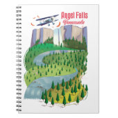 Angel Falls Venezuela Notizblock (Vorderseite)