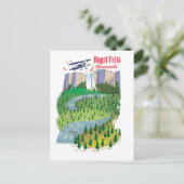 Angel Falls Venezuela Postkarte (Stehend Vorderseite)