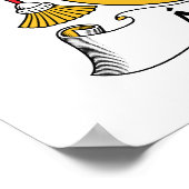 Angel Family Crest Poster (Ecke)