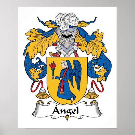 Angel Family Crest Poster (Vorne)