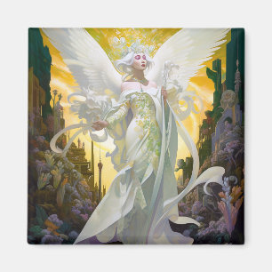 Angel Fantasy Art Magnet