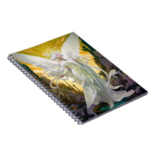 Angel Fantasy Art Notizblock (Rechte Seite)