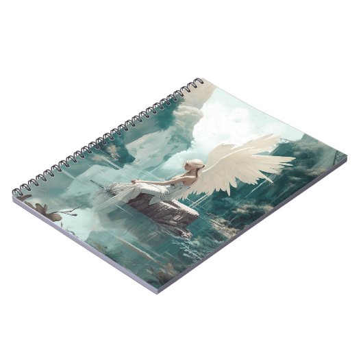 Angel Fantasy Art Notizblock (Linke Seite)