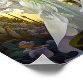 Angel Fantasy Art Poster (Ecke)