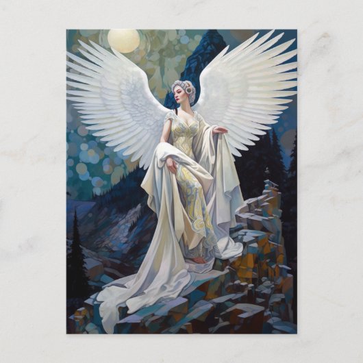 Angel Fantasy Art Postkarte (Vorderseite)