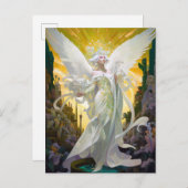 Angel Fantasy Art Postkarte (Vorne/Hinten)
