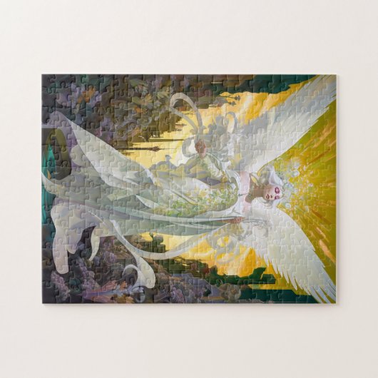 Angel Fantasy Art Puzzle (Horizontal)