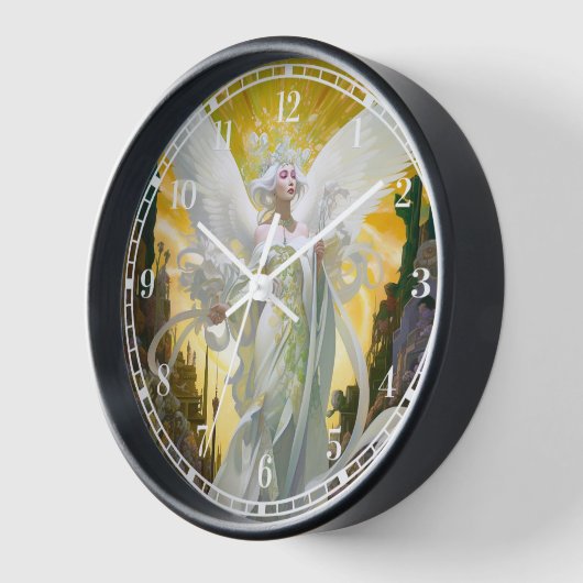 Angel Fantasy Art Uhr (Winkel)