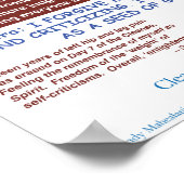 Angel Farms Kidney Chart Poster (Ecke)