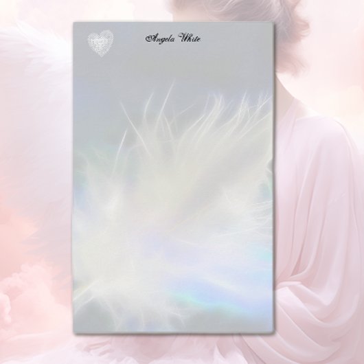 Angel Feather and Heart! Briefpapier