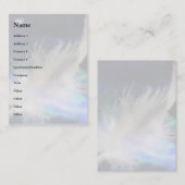 Angel Feather and Heart! Visitenkarte (Vorne/Hinten)