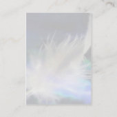 Angel Feather and Heart! Visitenkarte (Rückseite)