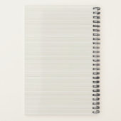 Angel Feather Stripes Elfenbeinweißer grauer Zen Planer (Rückseite)